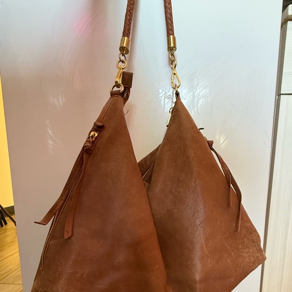 Silpada Blakely Brown Leather Hobo Bag - Picture 2 of 6